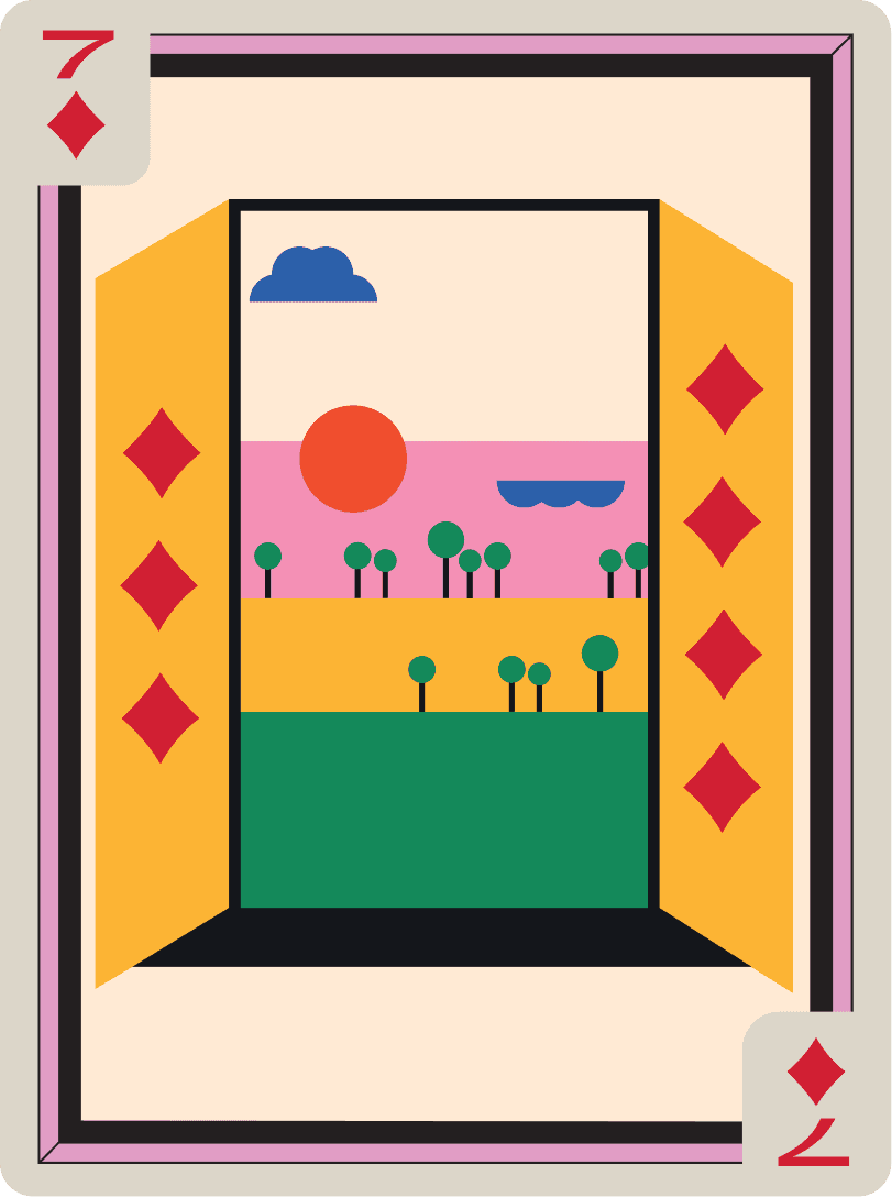 7D — Gallery Gambit card